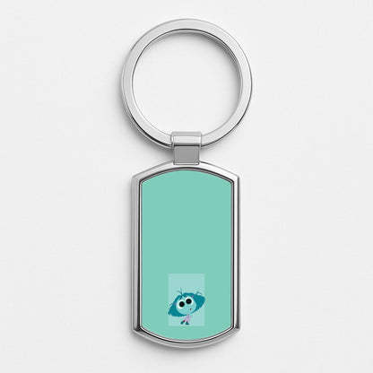 Envy - Inside Out Silver Keyring