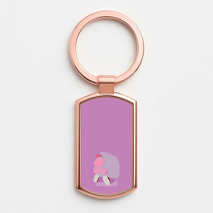 Embarrassment - Inside Out Rose Gold Keyring