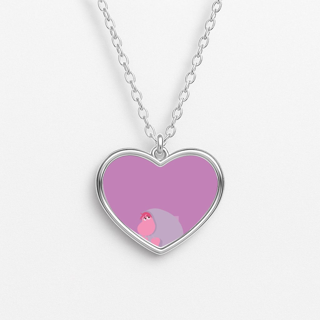 Embarrassment - Inside Out Heart Necklace