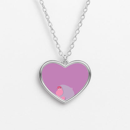 Embarrassment - Inside Out Heart Necklace