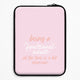 Aesthetic QuotesLaptop Sleeves