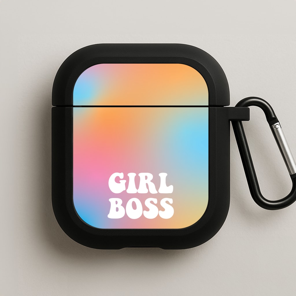 Girl Boss - Aesthetic Quote AirPods Case