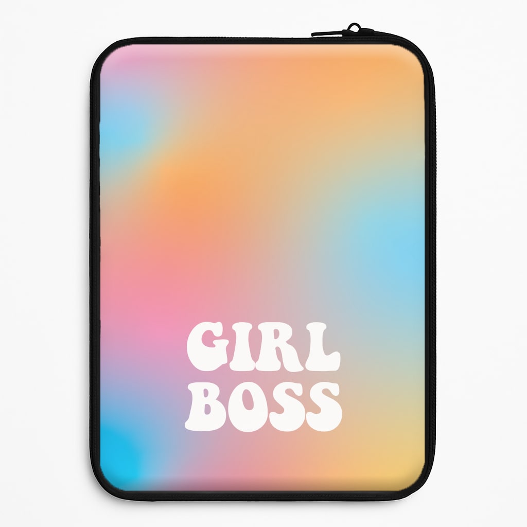 Girl Boss - Aesthetic Quote Universal Laptop Sleeve