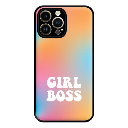 Girl Boss - Aesthetic Quote Phone Case for iPhone 14 Pro Max