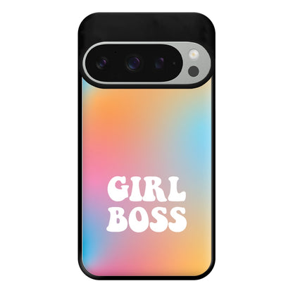 Girl Boss - Aesthetic Quote Phone Case for Google Pixel 9 Pro XL