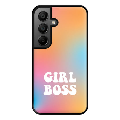 Girl Boss - Aesthetic Quote Phone Case for Google Pixel 8