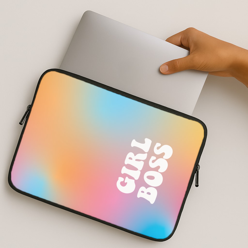 Girl Boss - Aesthetic Quote MacBook Case