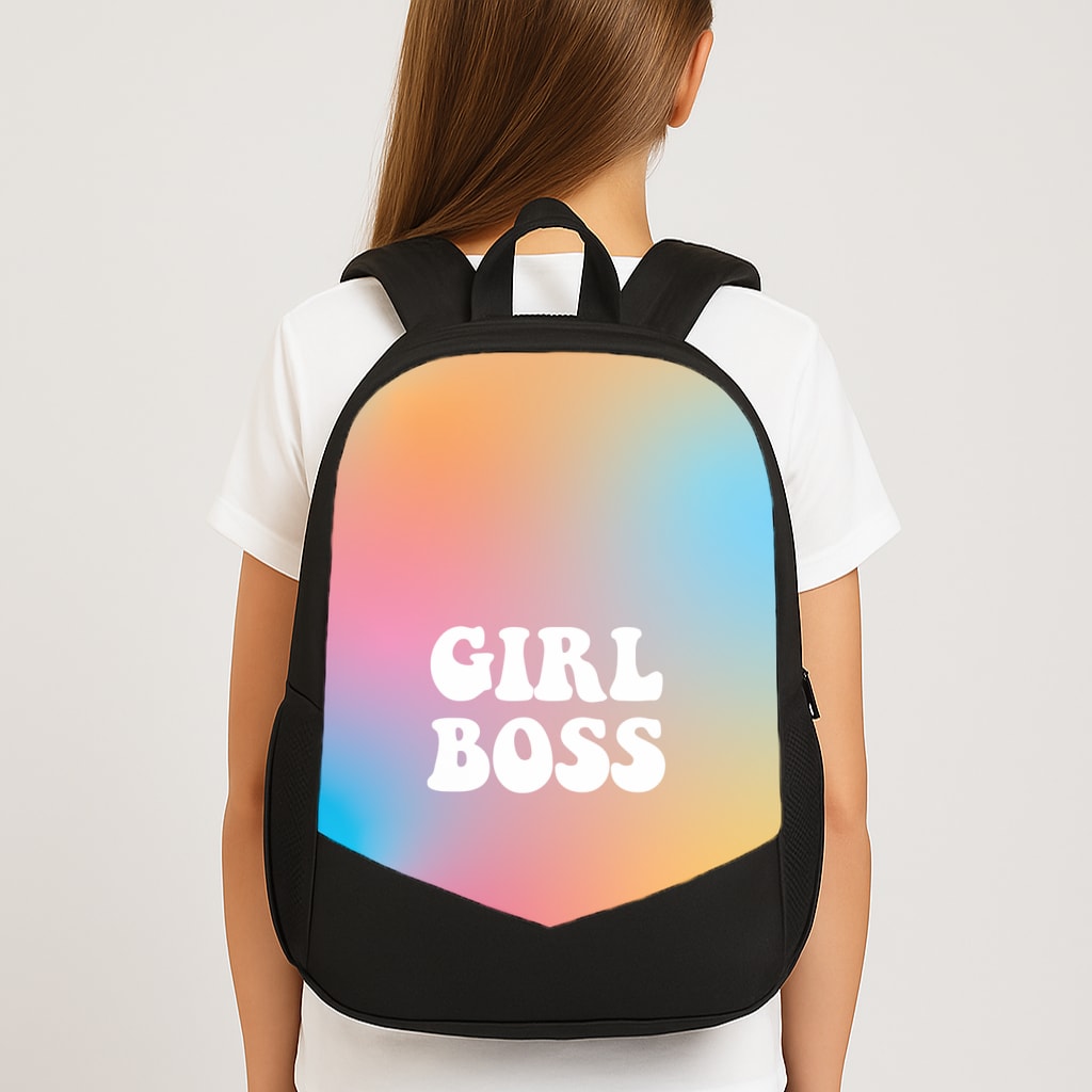 Girl Boss - Aesthetic Quote Backpack
