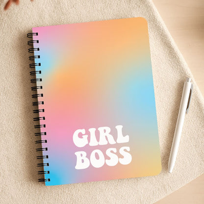 Girl Boss - Aesthetic Quote Notepad