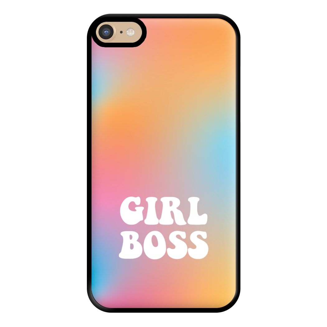 Girl Boss - Aesthetic Quote Phone Case for iPhone 6 Plus / 7 Plus / 8 Plus