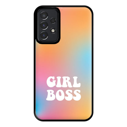 Girl Boss - Aesthetic Quote Phone Case for Galaxy A52 / A52s