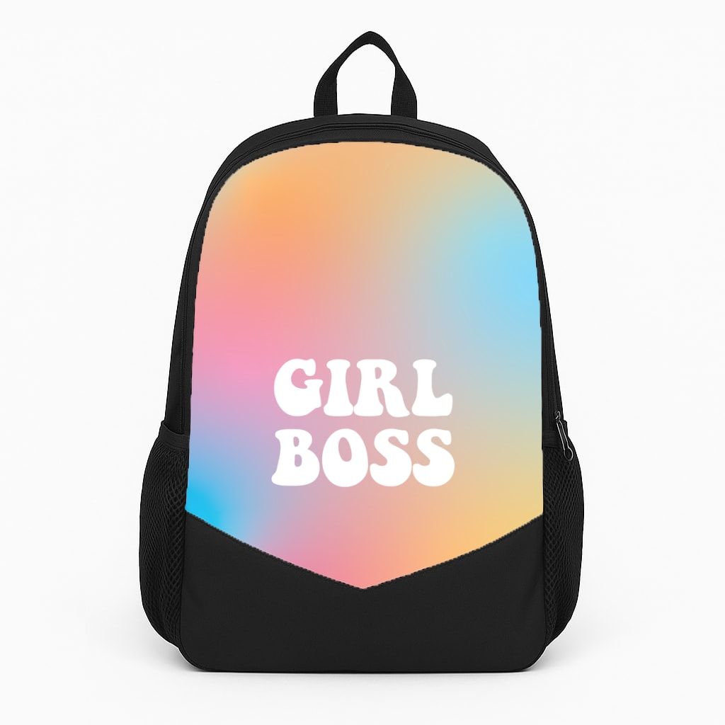 Girl Boss - Aesthetic Quote Backpack