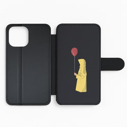 Holding Balloon - Clown Flip Phone Case