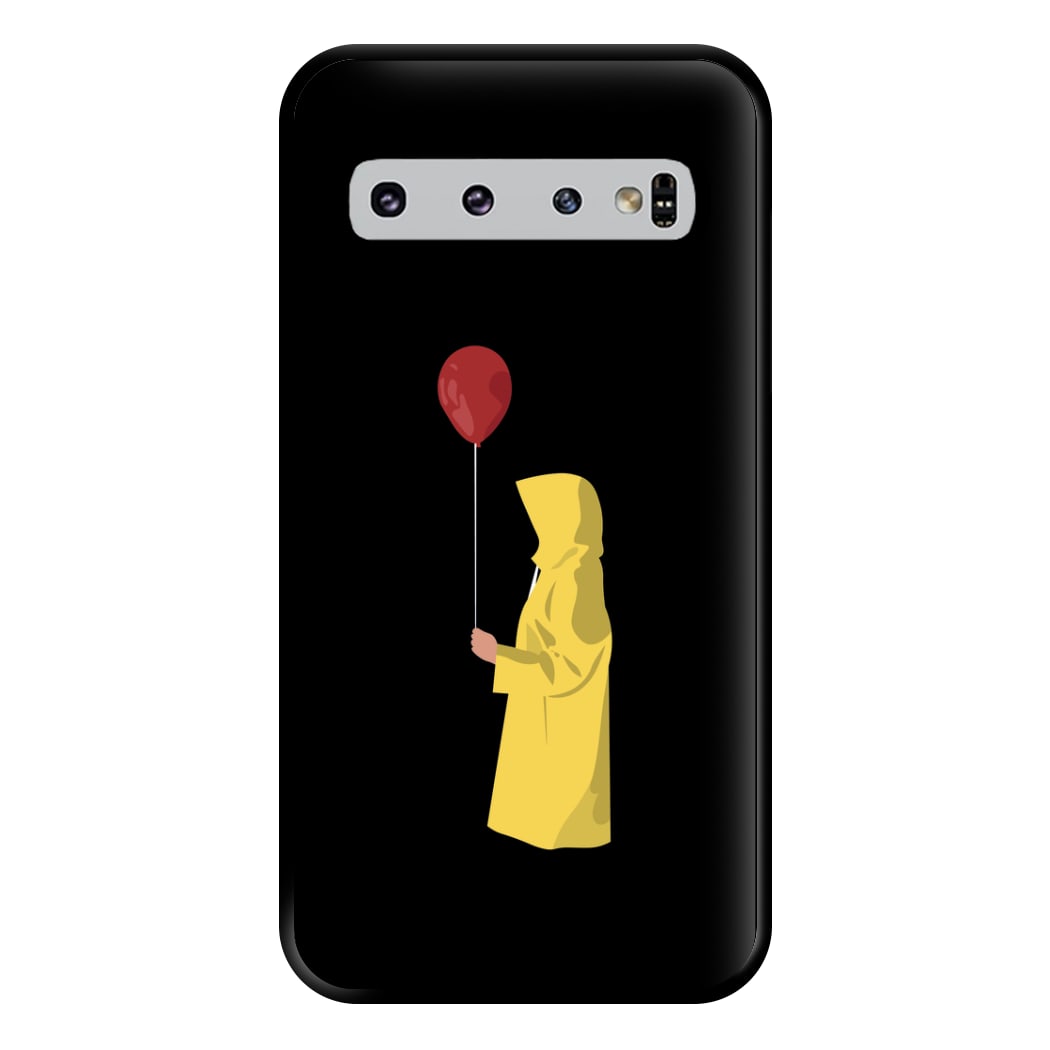 Holding Balloon - Clown Phone Case for Galaxy S10 Plus