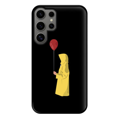 Holding Balloon - Clown Phone Case for Galaxy S24 Ultra