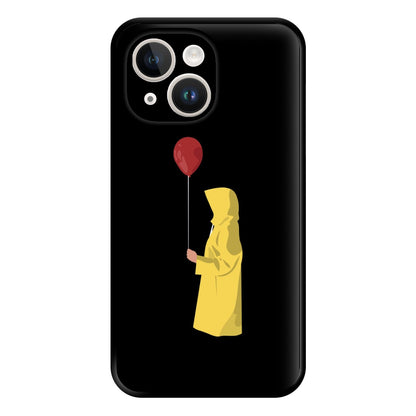 Holding Balloon - Clown Phone Case for iPhone 14 Plus