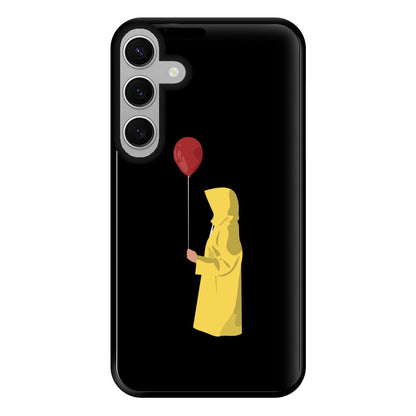 Holding Balloon - Clown Phone Case for Galaxy S24FE