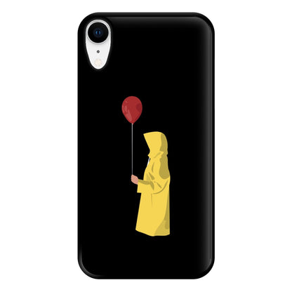 Holding Balloon - Clown Phone Case for iPhone XR