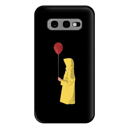 Holding Balloon - Clown Phone Case for Galaxy S10e