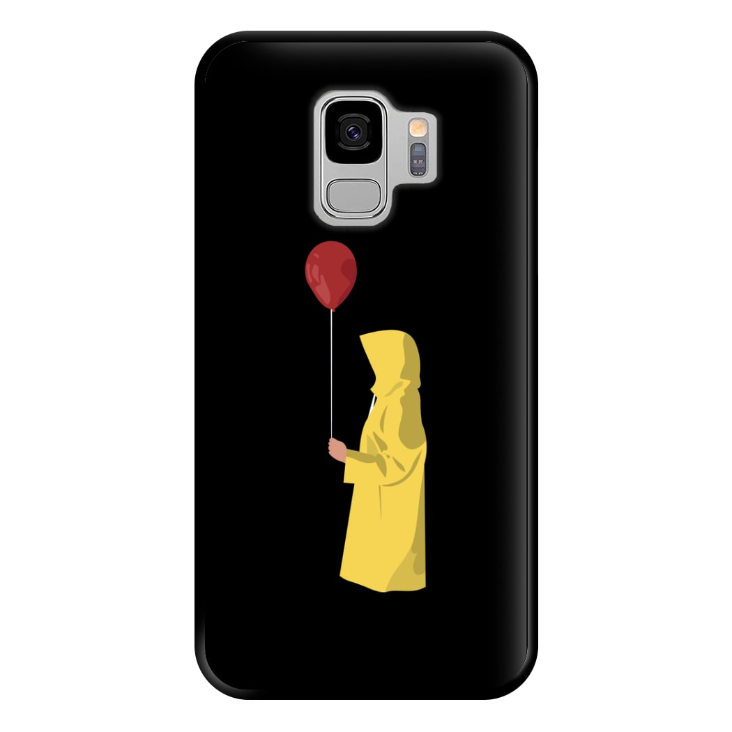 Holding Balloon - Clown Phone Case for Galaxy S9 Plus