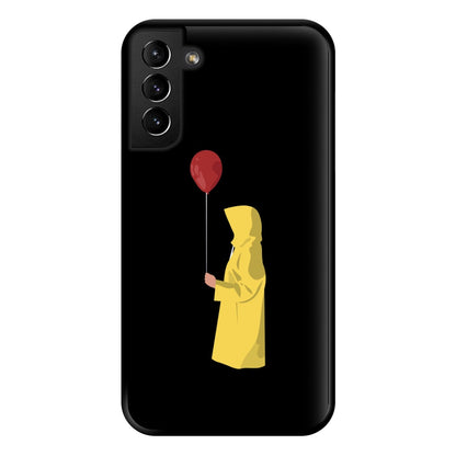 Holding Balloon - Clown Phone Case for Galaxy S21 Plus