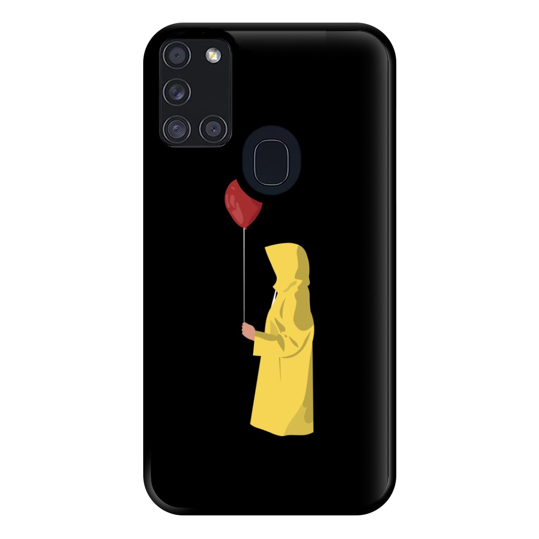 Holding Balloon - Clown Phone Case for Galaxy A21s