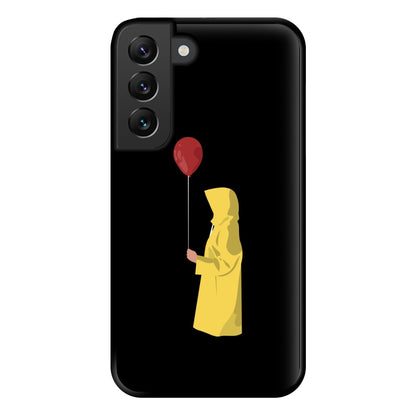 Holding Balloon - Clown Phone Case for Galaxy S22 Plus