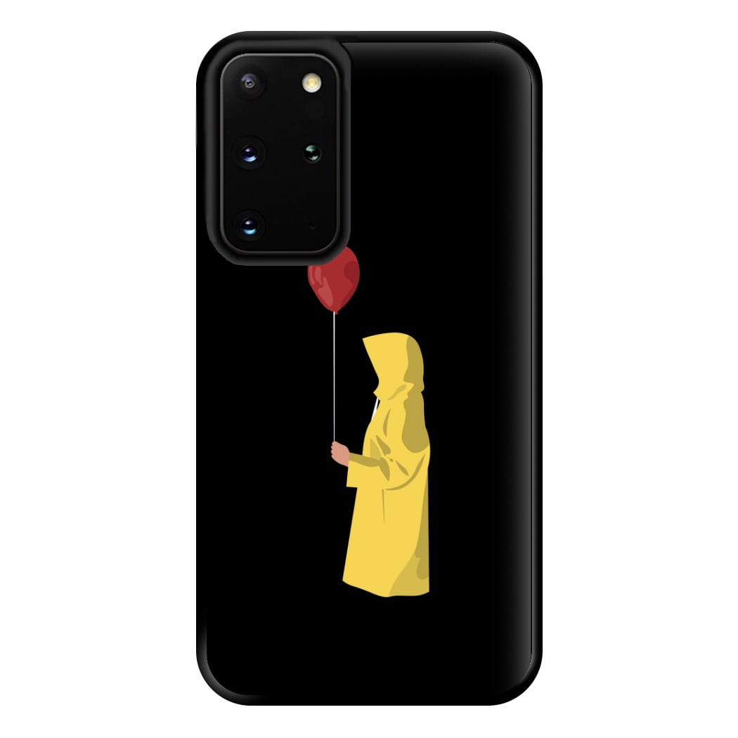 Holding Balloon - Clown Phone Case for Galaxy S20 Plus