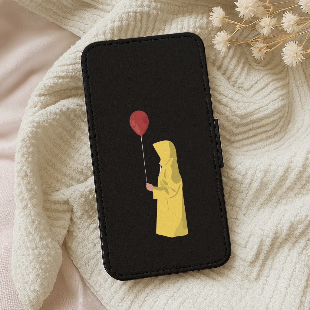 Holding Balloon - Clown Wallet Phone Case