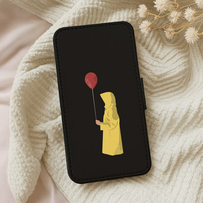 Holding Balloon - Clown Wallet Phone Case