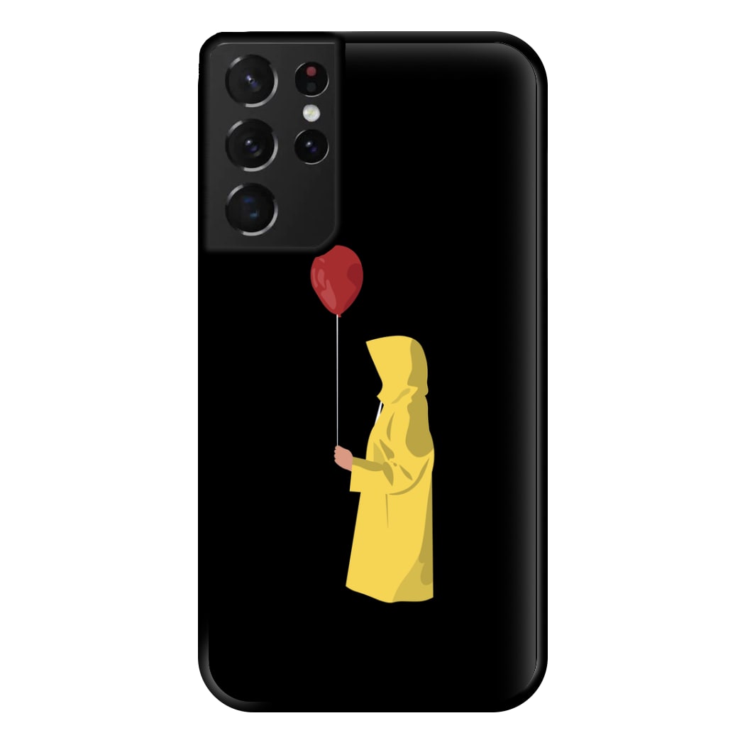 Holding Balloon - Clown Phone Case for Galaxy S21 Ultra