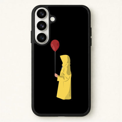 Holding Balloon - Clown Phone Case for Galaxy S26 Plus