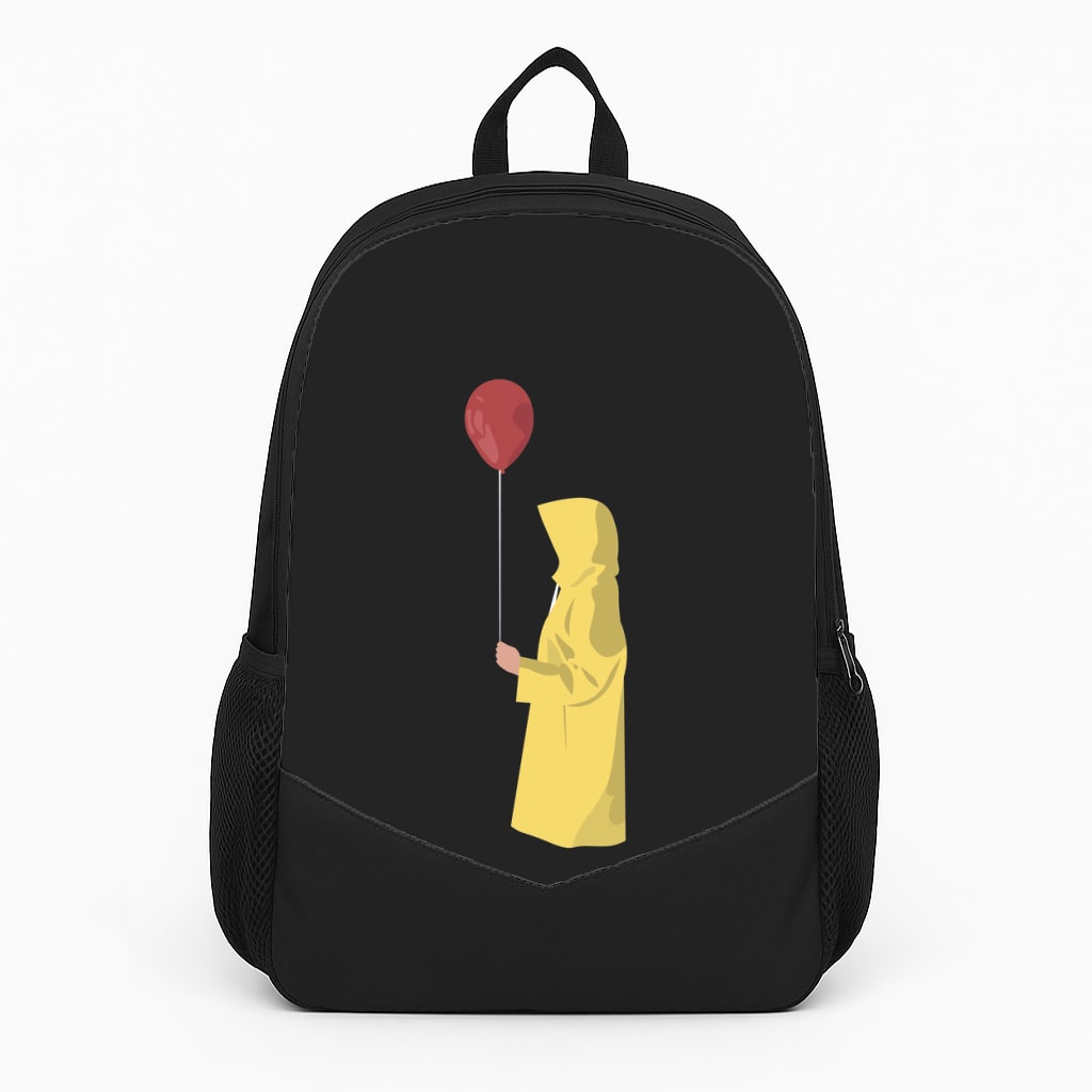 Holding Balloon - Clown Backpack