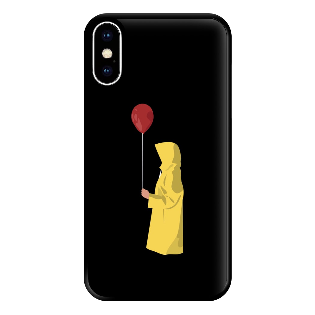 Holding Balloon - Clown Phone Case for iPhone XS Max