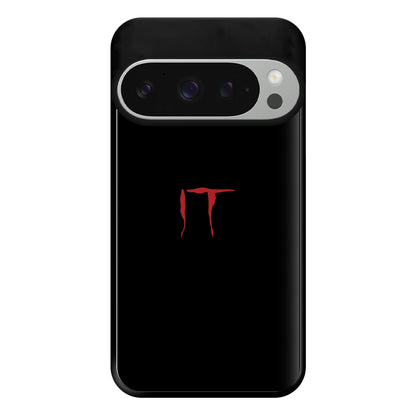 Text - IT Phone Case for Google Pixel 9 Pro XL