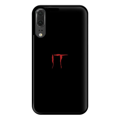 Text - IT Phone Case for Huawei P20