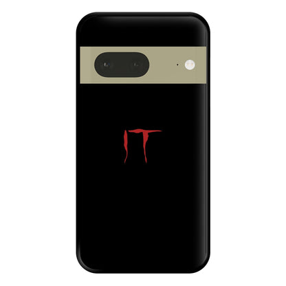 Text - IT Phone Case for Google Pixel 7a