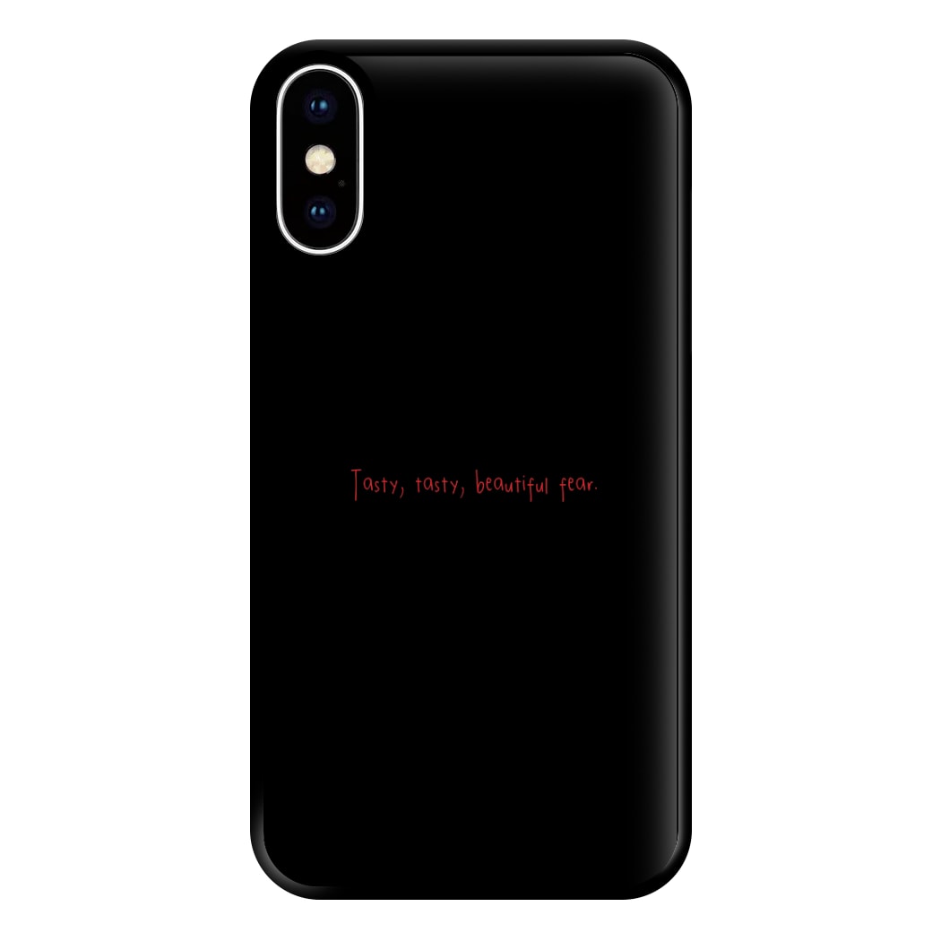 Tasty, Tasty , beautiful fear - Clown Phone Case for iPhone XS Max