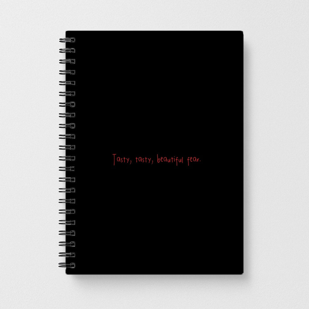 Tasty, Tasty , beautiful fear - Clown Notebook