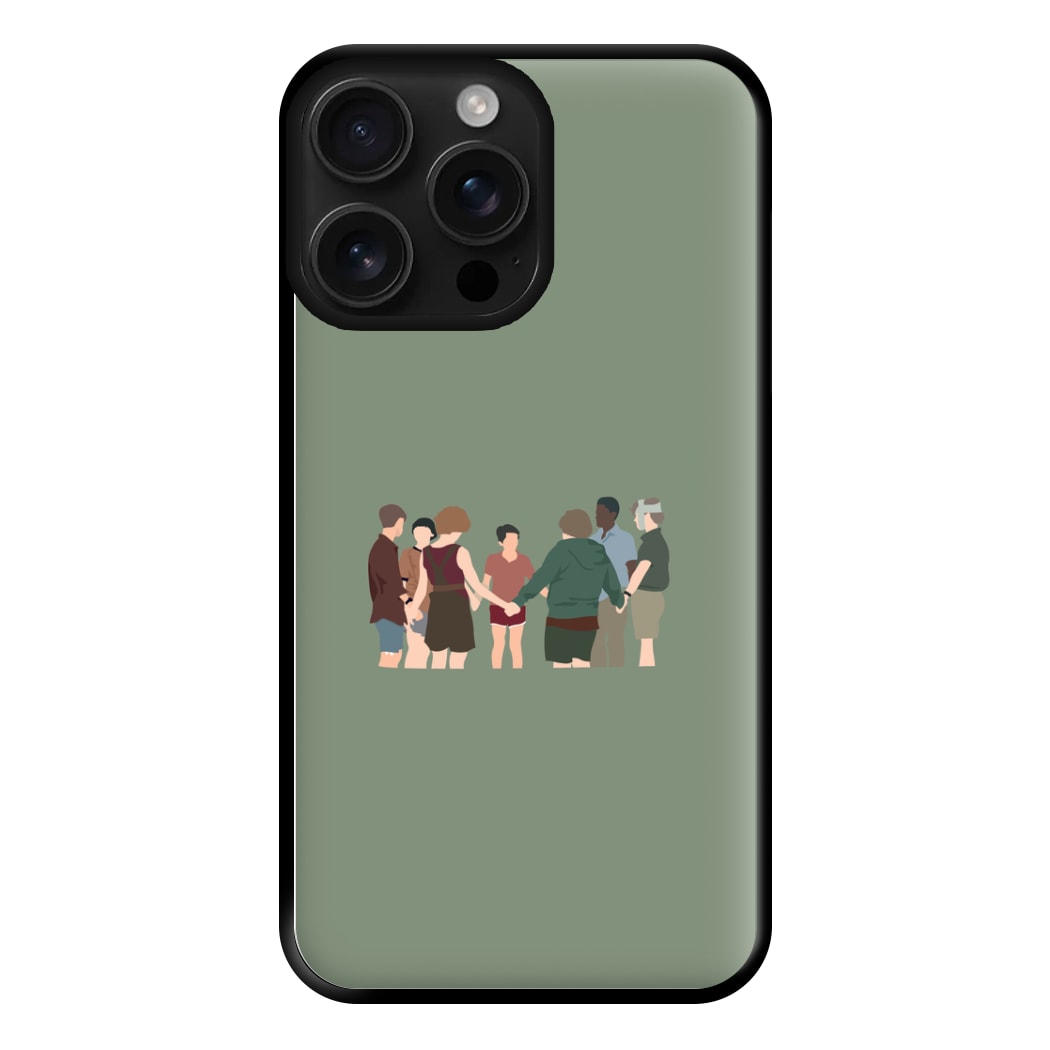 Group - Clown Phone Case for iPhone 16 Pro Max