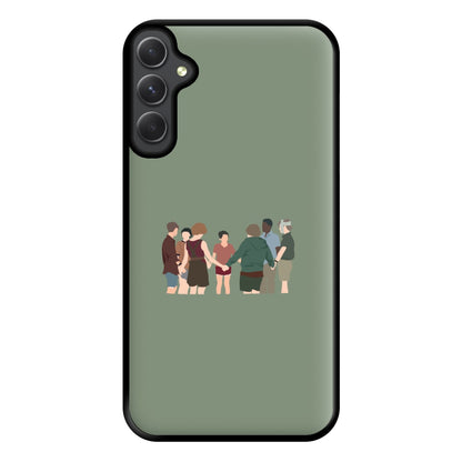 Group - Clown Phone Case for Galaxy A54