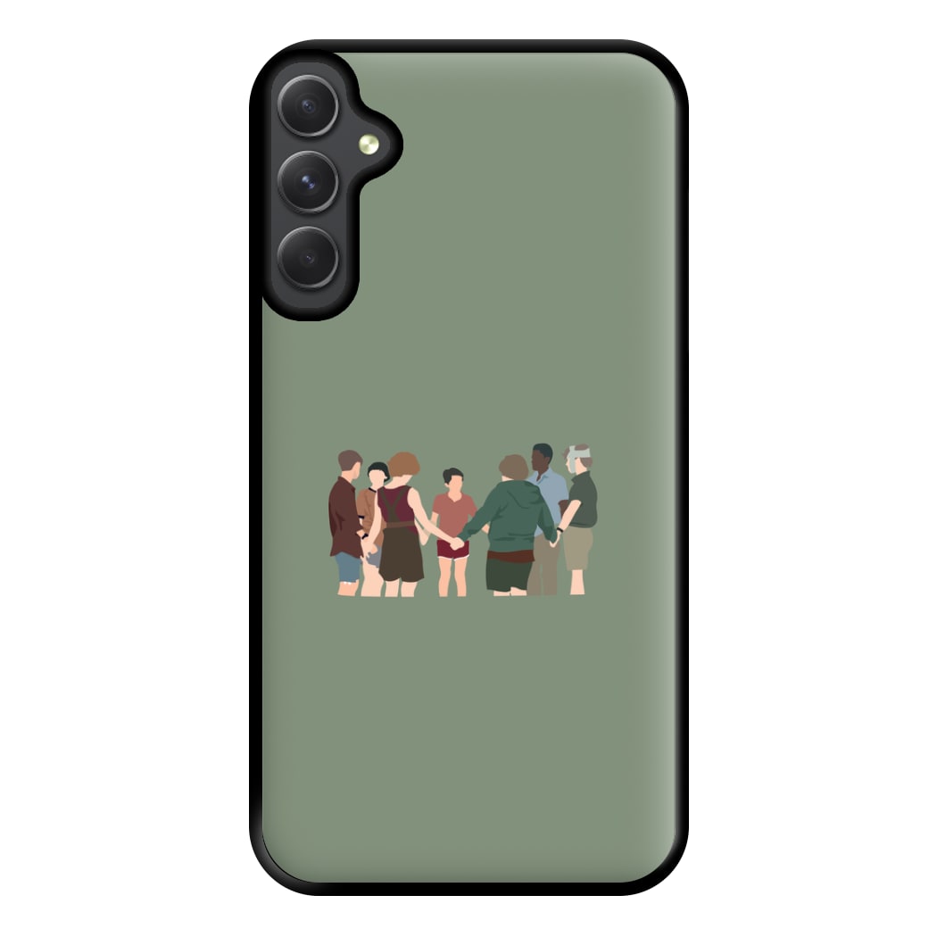 Group - Clown Phone Case for Galaxy A34