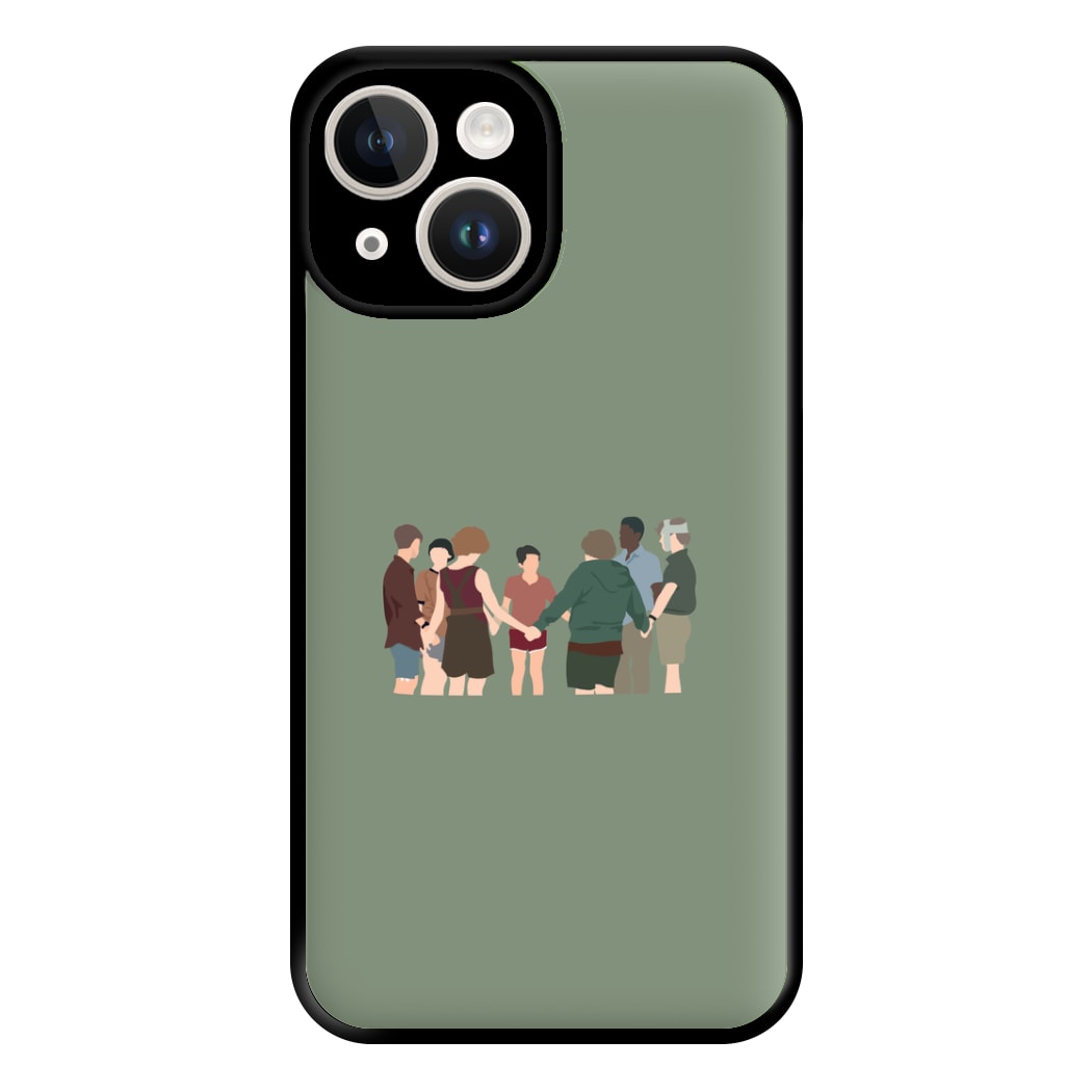 Group - Clown Phone Case for iPhone 14