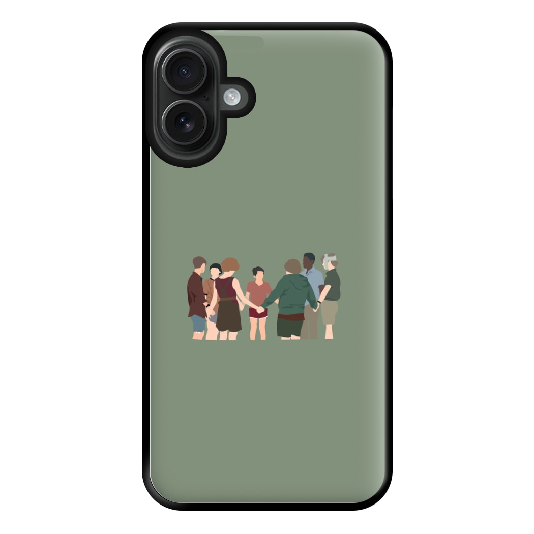 Group - Clown Phone Case for iPhone 16 Plus