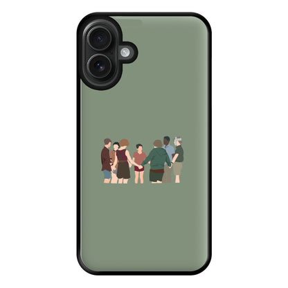 Group - Clown Phone Case for iPhone 16 Plus