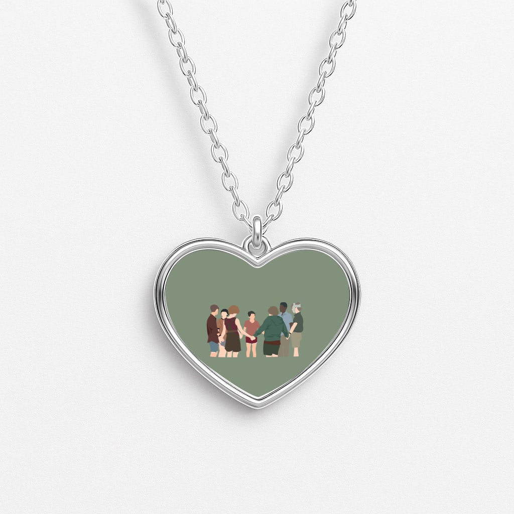 Group - Clown Heart Necklace