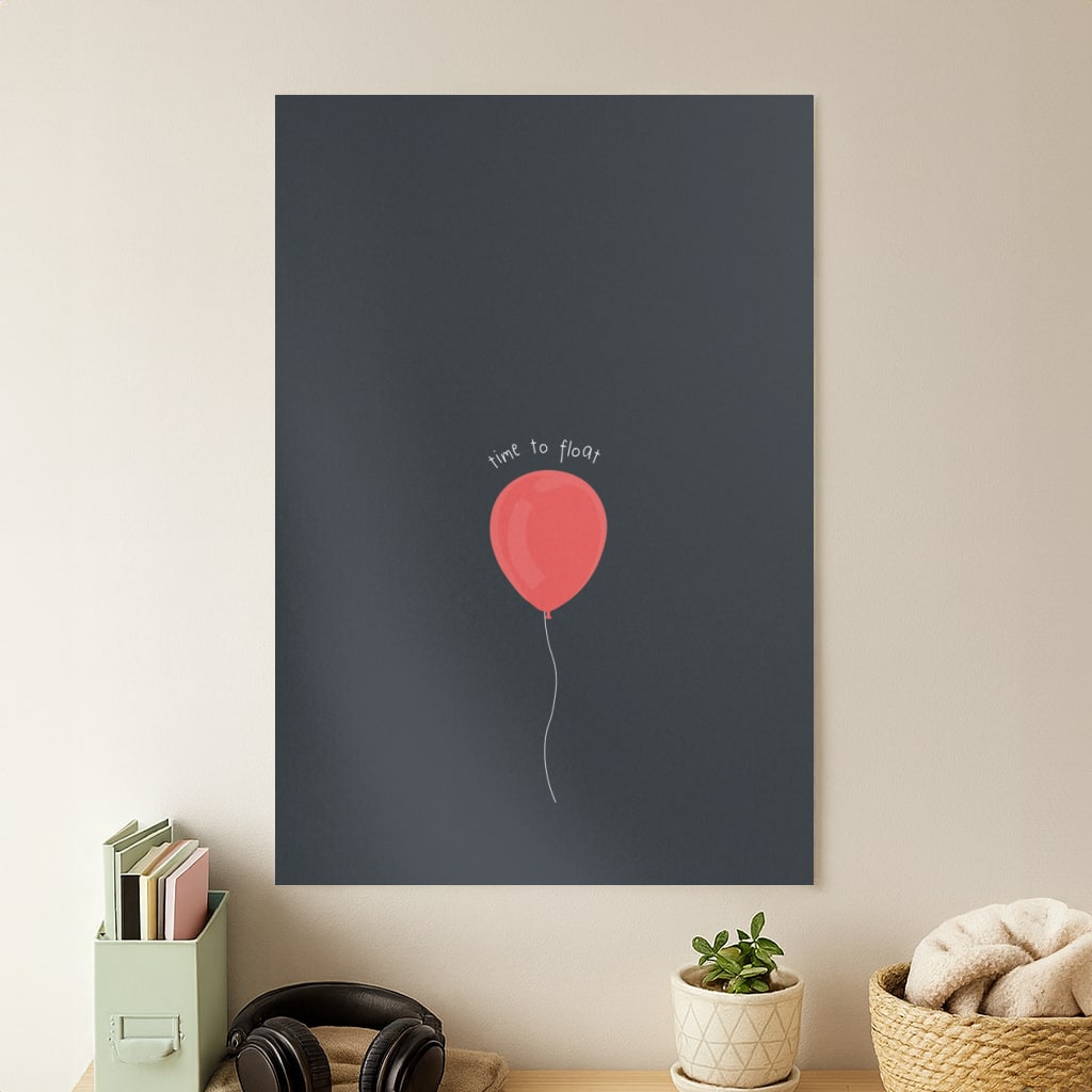 Time To Float - Clown Poster