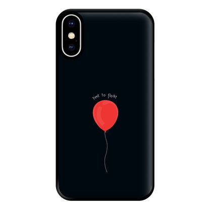 Time To Float - Clown Phone Case for iPhone XS Max