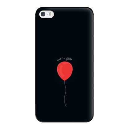 Time To Float - Clown Phone Case for iPhone 5 / 5s / SE 2016