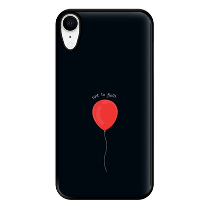 Time To Float - Clown Phone Case for iPhone XR